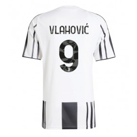 Pánské fotbalový oblečení Juventus Dusan Vlahovic #9 Domácí košile 2025-26 Krátkým Rukávem